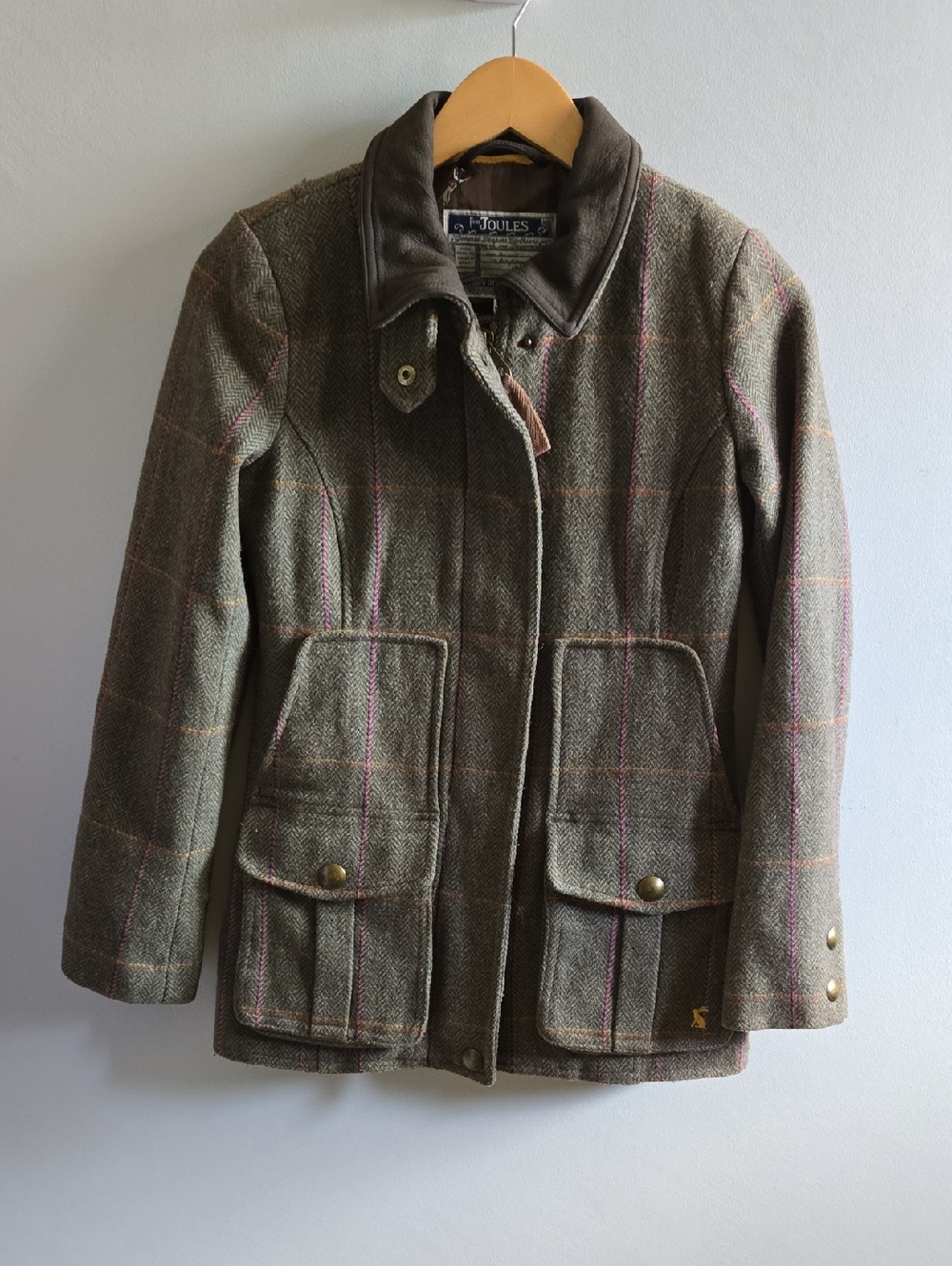 Joules Classic Wool Blend Field Coat Size 4